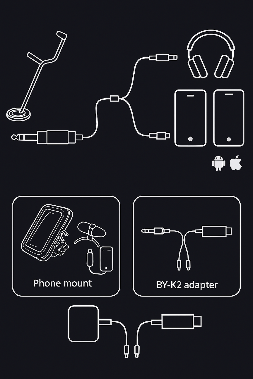 Detector connection diagram